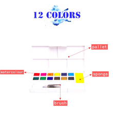 Load image into Gallery viewer, Watercolor Paint Set