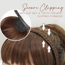 Load image into Gallery viewer, Secret Bang & Braid Headband