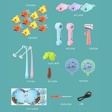 Load image into Gallery viewer, Children's Interactive Fishing Toy Game