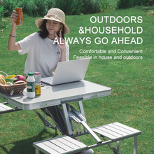 Load image into Gallery viewer, Foldable Picnic Table Set