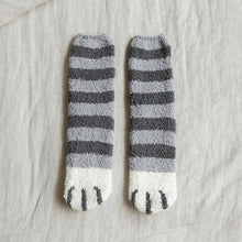 Load image into Gallery viewer, Cute Cat Claws Thick Warm Socks (3 pairs)