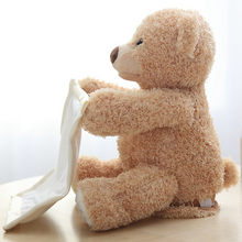 Load image into Gallery viewer, Peek-A-Boo Teddy Bear