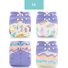 Load image into Gallery viewer, Washable Eco-Friendly Cloth Diaper