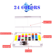 Load image into Gallery viewer, Watercolor Paint Set