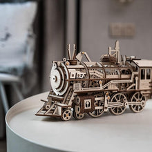 Load image into Gallery viewer, 3D Wooden Moveable Train Building Kit