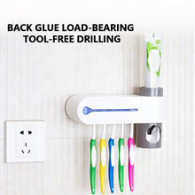 Load image into Gallery viewer, Antibacterial UV Toothbrush Sterilizer