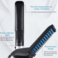 Load image into Gallery viewer, Multi-functional Hair Comb Beard Straightener