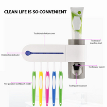 Load image into Gallery viewer, Antibacterial UV Toothbrush Sterilizer