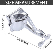 Load image into Gallery viewer, Stainless Steel Manual Lemon Juicer