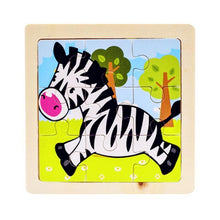 Load image into Gallery viewer, Kids Wooden Educational Toy Puzzle Learn From Home