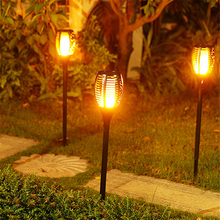 Load image into Gallery viewer, Solar Flame Flickering Lamp Torch