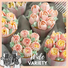 Load image into Gallery viewer, Cake Decor Piping Nozzle Set