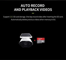 Load image into Gallery viewer, SOLAR-POWERED WIFI SECURITY CAMERA