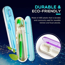 Load image into Gallery viewer, Portable UV Antibacterial Toothbrush Storage Box