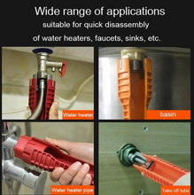 Load image into Gallery viewer, Bathroom Wrench Plumbing Installation Tool Multifunctional Household Faucet Sink Repair Disassembly Tool