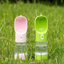 Load image into Gallery viewer, Portable Pet Bottle Water Cup Food Container Sealing Ring Design For Walking And Traveling