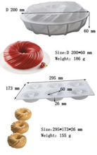 Load image into Gallery viewer, Artistic Silicone Cake Baking Mold