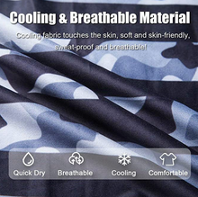 Load image into Gallery viewer, American US Flag Face Bandana Neck Gaiter, Sun UV Dust Protection Reusable Half Mask Scarf Motorcycle Balaclava for Men Women