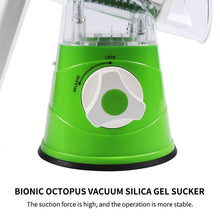 Load image into Gallery viewer, Manual Multifunctional Round Mandoline Slicer Potato Cheese Vegetable Cutter Slicer Kitchen Gadgets