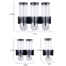 Load image into Gallery viewer, Kitchen Grain Distributor Storage Barrel Wall Hanging Sealed Storage Tank