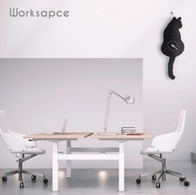 Load image into Gallery viewer, Swinging Tail Pet Wall Clock