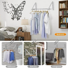 Load image into Gallery viewer, Retractable Folding Wall Hanger