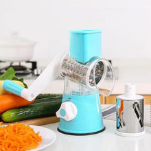 Load image into Gallery viewer, Manual Multifunctional Round Mandoline Slicer Potato Cheese Vegetable Cutter Slicer Kitchen Gadgets