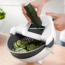 Load image into Gallery viewer, 9 in 1 Vegetable Cutter with Drain Basket