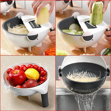 Load image into Gallery viewer, 9 in 1 Vegetable Cutter with Drain Basket