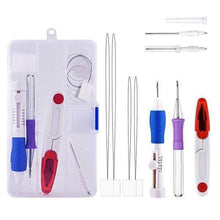 Load image into Gallery viewer, RAİNBOW COLOR EMBROİDERY THREADİNG TOOL 136 SETS
