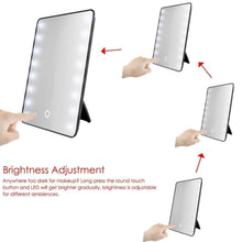 Load image into Gallery viewer, Cosmetic Beauty Mirror with Touch Screen Adjustable LED Lights