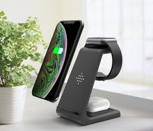 Load image into Gallery viewer, 3 in 1 Wireless Charger Station