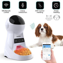 Load image into Gallery viewer, Pet Snack Dispenser With Wifi & Attached Camera