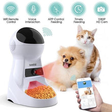 Load image into Gallery viewer, Pet Snack Dispenser With Wifi & Attached Camera