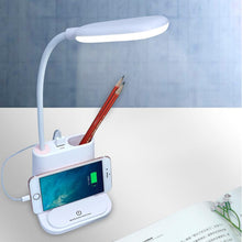 Load image into Gallery viewer, USB Rechargeable LED Desk Lamp Touch