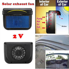 Load image into Gallery viewer, Solar Power Auto Cooling Fan