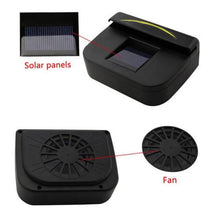 Load image into Gallery viewer, Solar Power Auto Cooling Fan