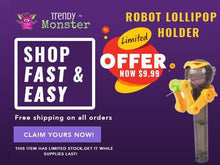Load image into Gallery viewer, ROBOT LOLLIPOP HOLDER