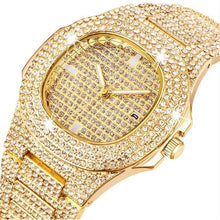 Load image into Gallery viewer, Bling Bling Fully Iced Out Watch
