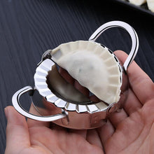 Load image into Gallery viewer, Eco-Friendly Pastry Tools Stainless Steel Dumpling Maker
