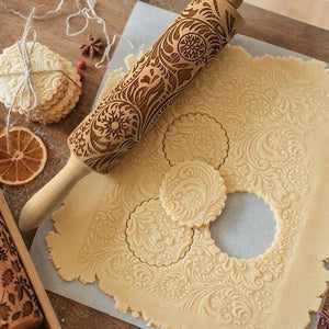 CHRISTMAS 3D ROLLING PIN