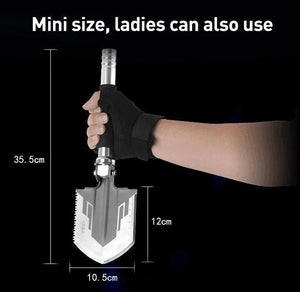 23-in-1 Multi-Purpose Tactical Shovel