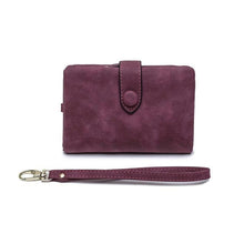 Load image into Gallery viewer, Small Leather Trifold Wallets For Women
