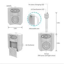 Load image into Gallery viewer, UV Sanitizer Toilet Motion Sensor Light (16 Colors)
