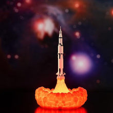 Load image into Gallery viewer, 3D Printed Rocket Lamp
