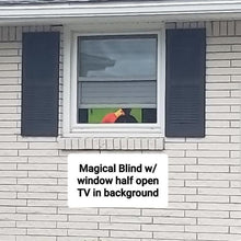 Load image into Gallery viewer, 1-way Vision Horizontal Blinds (Applies to Exterior)
