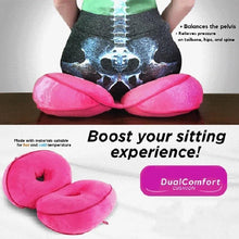 Load image into Gallery viewer, Foldable Dual Comfort Cushion Lift Hips Up Seat Cushion
