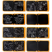Load image into Gallery viewer, Soft Blackboard Children's Coloring Book
