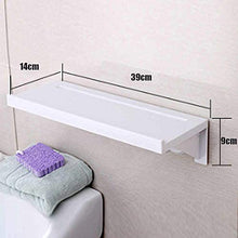 Load image into Gallery viewer, Bathroom Shelf Wall Mounted Punch Free Storage Rack (2PCS)
