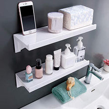 Load image into Gallery viewer, Bathroom Shelf Wall Mounted Punch Free Storage Rack (2PCS)
